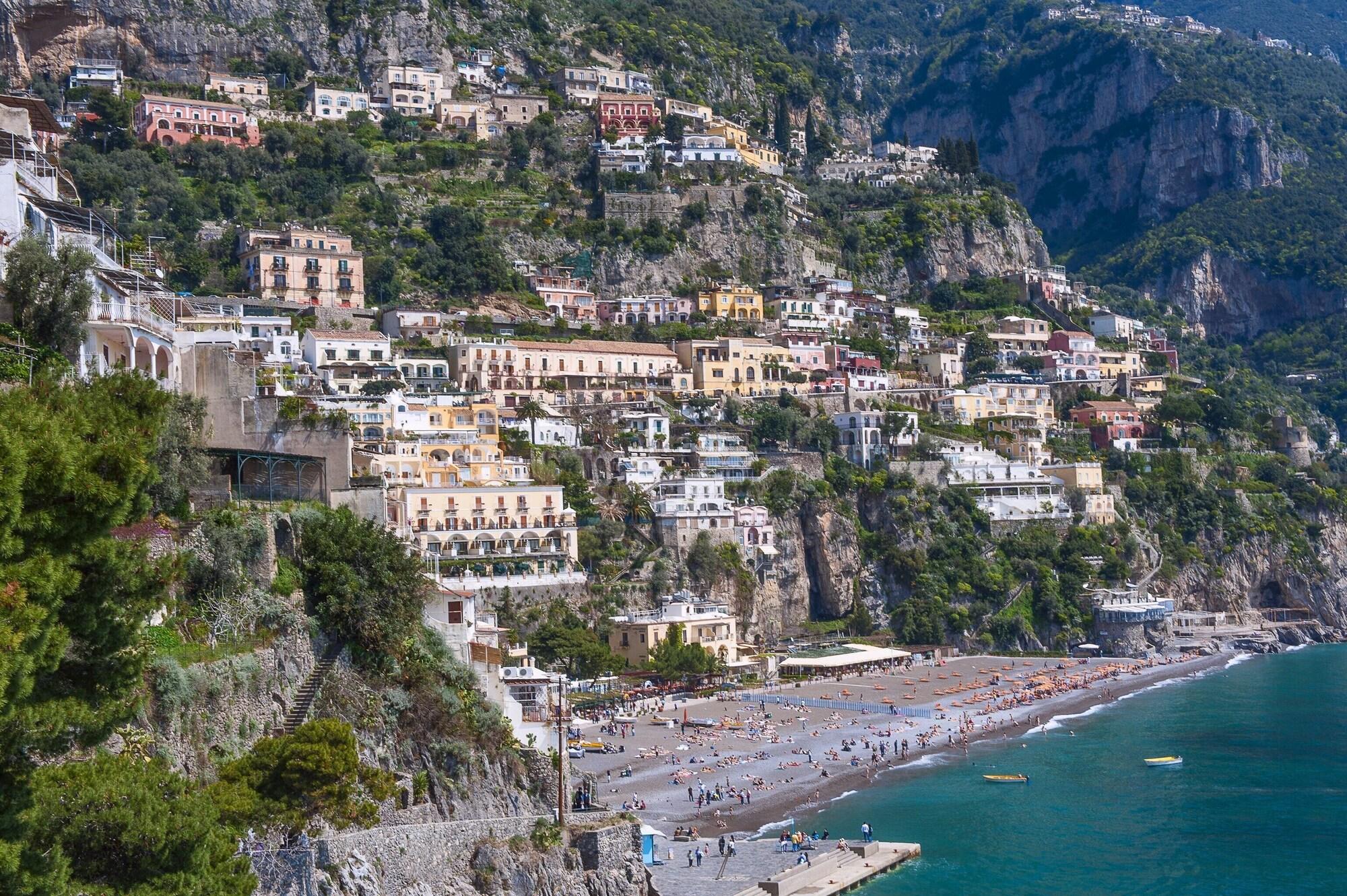 Albergo California Positano Bagian luar foto